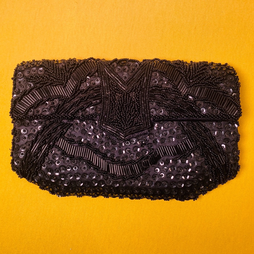 Beaded & Sequined Evening Clutch